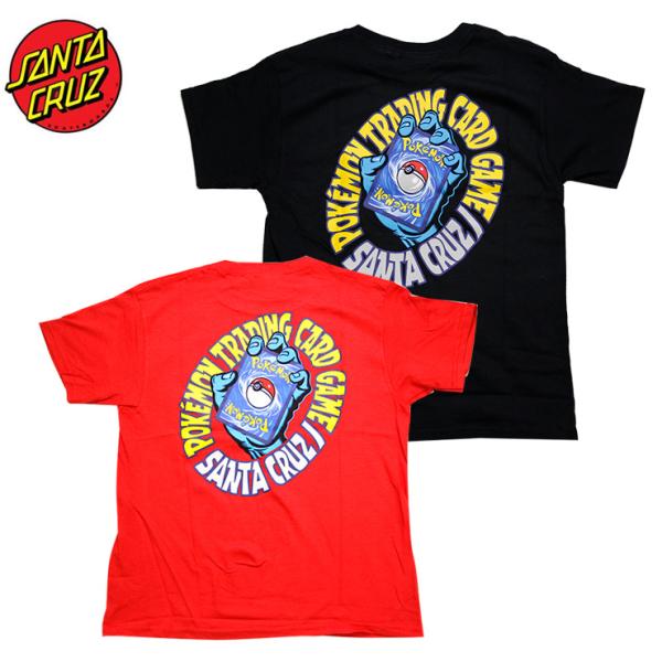 サンタクルズ コラボ ジュニア Tシャツ SANTACRUZxPoKeMon Youth S/S TEE TCG HAND