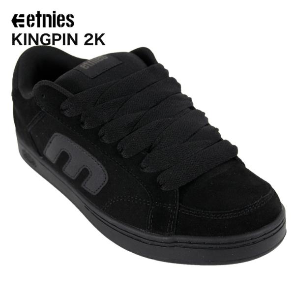 etnies ブラック 22センチ　スケシュー etnies（エトニーズ） スケボー シューズ 靴 スニーカー スケシュー