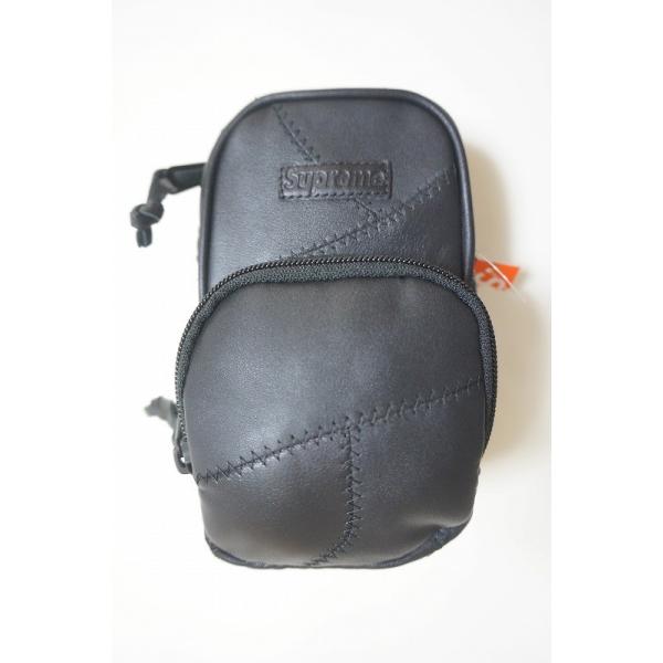 2019AW SUPREME Patchwork Leather Small Shoulder Bag パッチワークレザーショルダーバッグ 黒 Black 19aw 国内品/シュプリーム ...