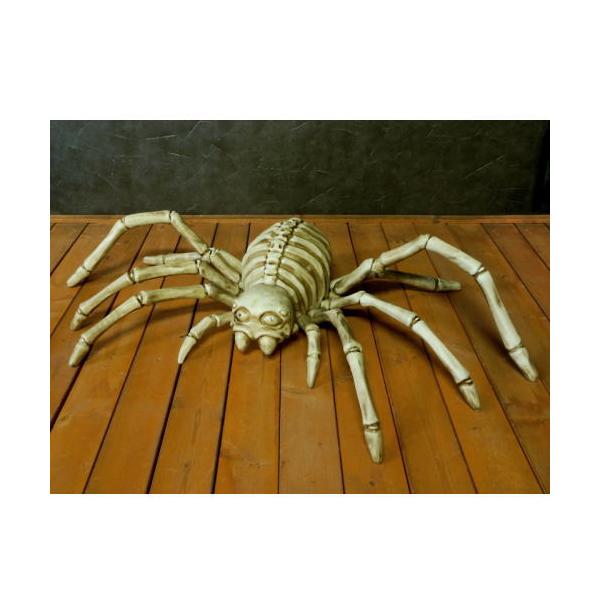ムービングスカルスパイダー ハロウィン 飾り 動く 音に反応 光る クモ 友愛玩具 HW-1328