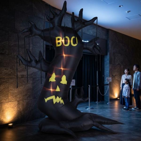 エアーディスプレイ ホーンテッドツリー MEGAサイズ ハロウィン 飾り 大型 ディスプレイ 友愛玩具 HW-1762