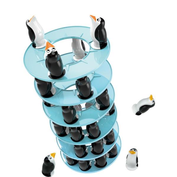 グラグラペンギンタワーは、家族や友達と一緒に楽しめるドキドキのバランスゲームです！ペンギンをタワーに積み上げて、崩さないように慎重にプレイしましょう。どのペンギンを抜くかが勝負のカギ！乗せるとユラユラ、抜くとグラグラと揺れるスリル満点のゲー...