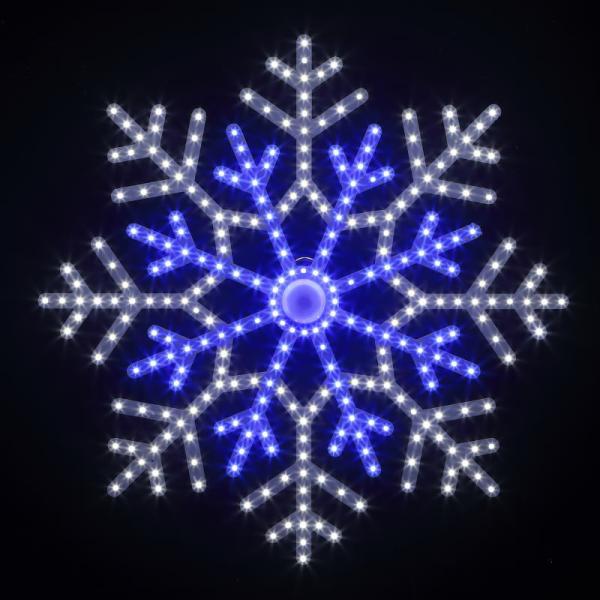 SMDイルミネーション スノーフレーク クリスマス モチーフライト WG-24321