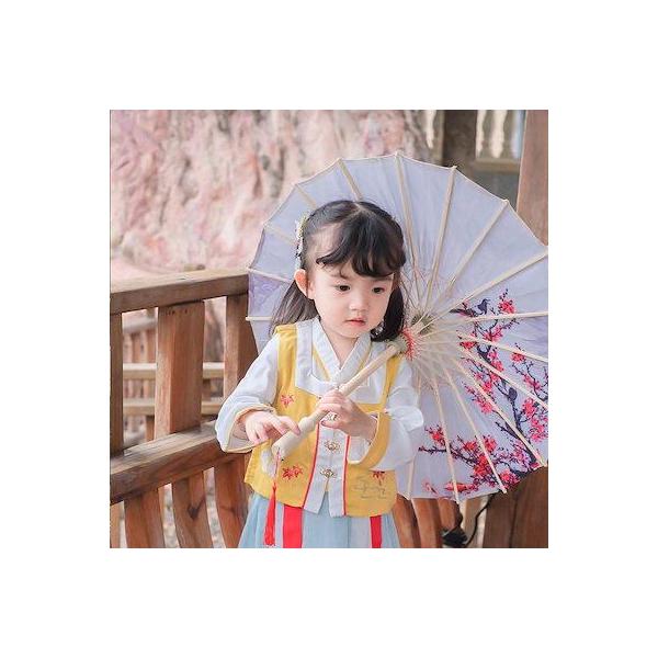 傘 古風紙傘 子供和傘 踊り傘 子供サイズ　雨傘　日傘 唐傘 和装 中国風 料理店 飾り傘 長傘 コスプレ　文化祭　学園祭　小物 装飾用 小道具　演奏会