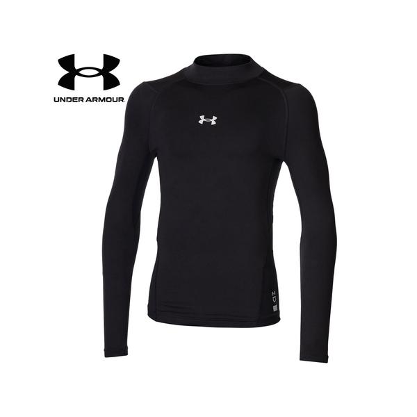 115アンダーアーマー1299390コールドギアS 黒xグレー系 長袖 フリース 115アンダーアーマー1299390コールドギアS 黒xグレー系 長袖 フリース