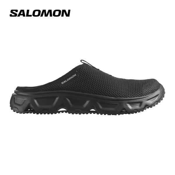 サロモン SALOMON リラックス スライド 6.0 L47112000 ブラック/アロイ メンズ リカバリーシューズ サンダル スリッポン アフタースポーツ
