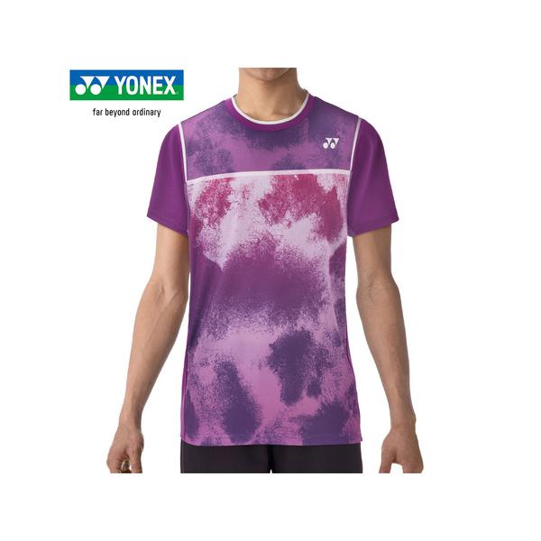 ヨネックス YONEX ユニゲームシャツ フィットスタイル 10528 039 パープル メンズ レディース 半袖シャツ ユニフォーム テニスウェア  バドミントン 試合 :6000000079689:YOCABITO !店 通販 