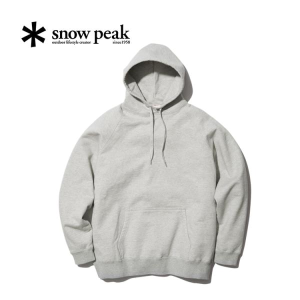 snow peak スノーピーク snowpeak リサイクルコットン プルオーバー 