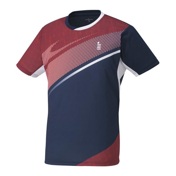 GOSEN（ゴーセン） ゲームシャツ T2342 27 レッド メンズ レディース