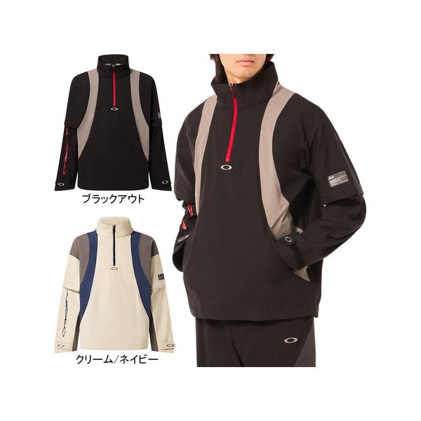 OAKLEY オークリー アイコン シェイプ プルオーバー ジャケット OAKLEY オークリー アイコン シェイプ プルオーバー ジャケット