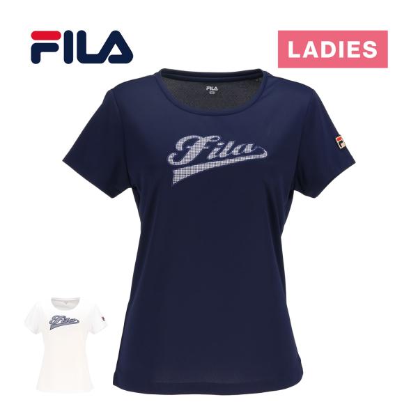 FILA（フィラ） ☆1/5までポイント5倍☆ アップリケTシャツ VL2855