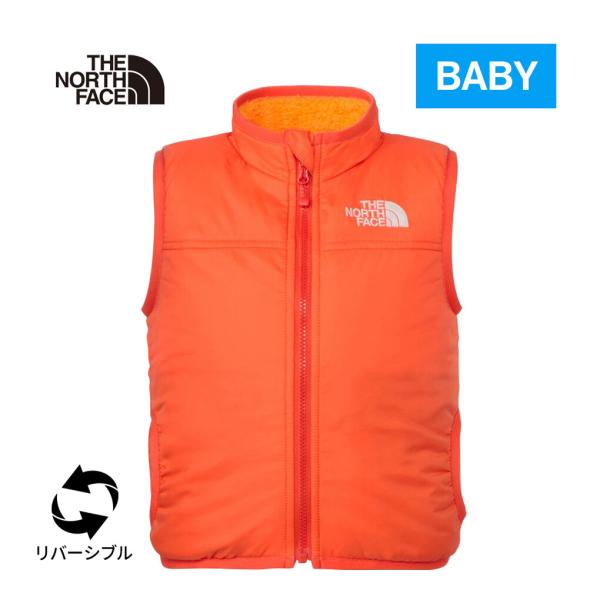 THE NORTH FACE フリースベスト オレンジ/ブラック THE NORTH FACE フリース ベスト オレンジ ブラック アウトドア 楽天