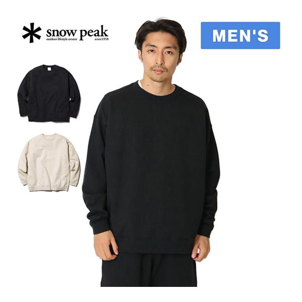 snow peak（スノーピーク） リサイクルコットン プルオーバー SW
