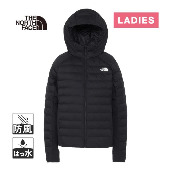 ★最大2,500円OFFクーポン 11/14?23★ ザ・ノース・フェイス ノースフェイス レッドランフーディ NYW82576 K ブラック レディース 2025秋冬モデル