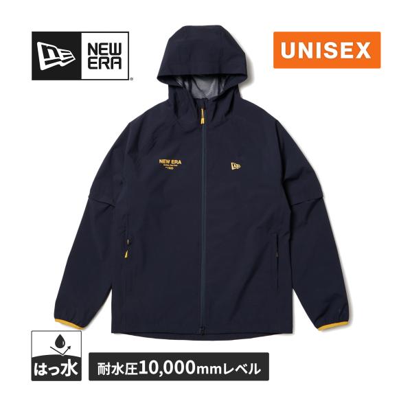 ニューエラゴルフ レインジャケット 2-Way スリーブ ネイビー L ニューエラゴルフ レインジャケット 2-Way スリーブ ネイビー L レイン