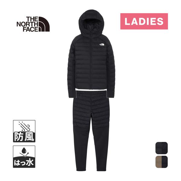 ★最大2,500円OFFクーポン 11/14?23★ ザ・ノース・フェイス ノースフェイス レディース レッドランフーディ NYW82576 ＆ レッドランロングパンツ NYW82578