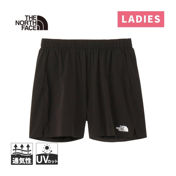 ザ・ノース・フェイス ノースフェイス ストリームラインショーツ NBW42676 K ブラック レディース 2026春夏モデル ランニングパンツ ランニングウェア ショーツ