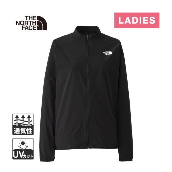 ザ・ノース・フェイス ノースフェイス ストリームラインジャケット NPW22676 K ブラック レディース 2026春夏モデル ランニングジャケット 長袖ジャケット
