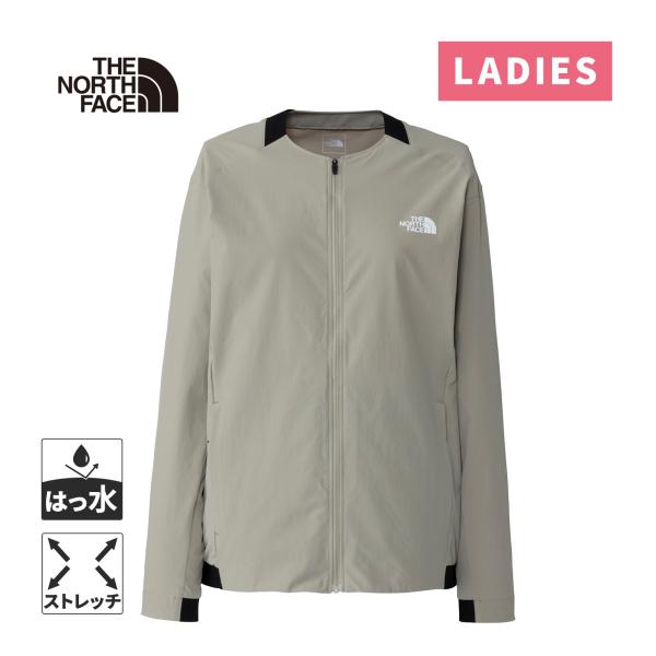 ザ・ノース・フェイス ノースフェイス フレキシブルラウンドネックジャケット NPW22582 CL クレイグレー レディース 2026春夏モデル アスレチックウェア