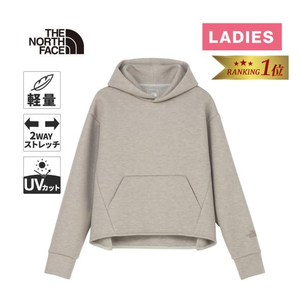 ★最大2,000円OFFクーポン 10/30-11/1★ ザ・ノース・フェイス テックエアースウェットショートフーディ NTW62581 ST ストーンスラブ レディース