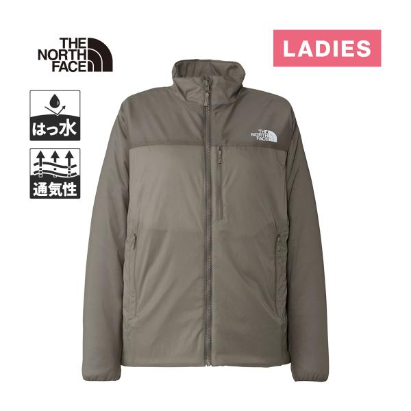 ザ・ノース・フェイス ベントリックスジャケット NYW82501 MT マッシュルーム×トープ レディース インサレーション ジャケット 化繊わた スリット 通気 保温