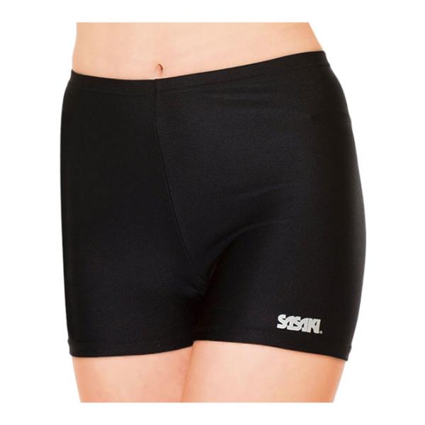 新体操用品 ウェア ショート丈アクティブながら短すぎない新定番の1.5分丈。股上浅めタイプです。素材：ツーウェイトリコット（EX）＋ツーウェイトリコット