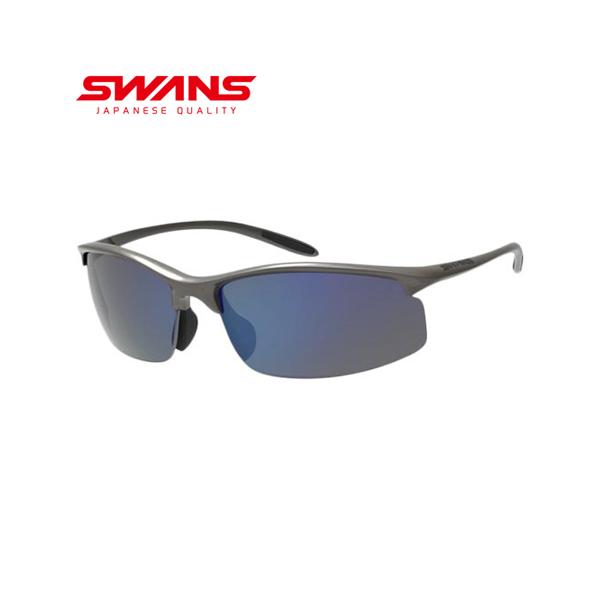 カラー：1051/ブルーミラー×偏光スモーク スポーツ フィッシング ゴルフ ウォーキング サングラス【空気のような軽さ・やさしさで包み込む超軽量モデルシリーズ】シンプルなデザインでありながら軽く、長時間かけていても負担を感じさせません。軽...