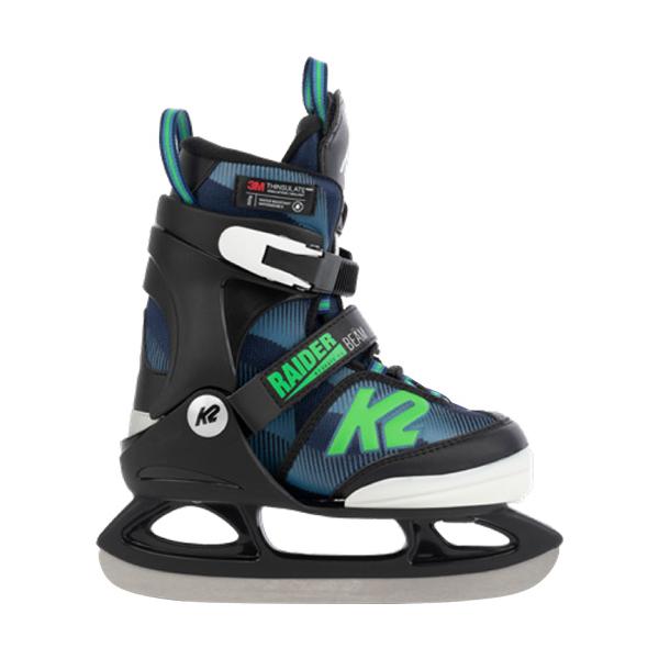 ケーツー K2 レイダー ビーム I210300101 アイススケート 光る スケート靴 ブルー キッズ