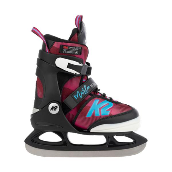 ケーツー K2 マーリー ビーム I210300201 アイススケート 光る スケート靴 レッド キッズ