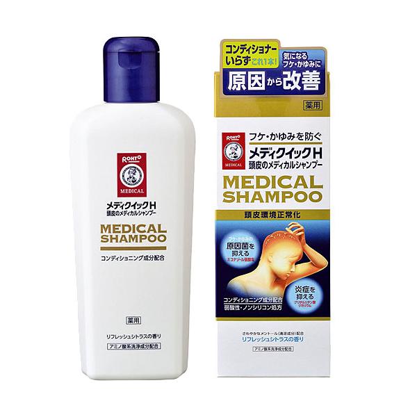 格安即決 ロート製薬 メディクイックH頭皮のシャンプー かえ 280ml アミノ酸系ノンシリコン REVOLU MEDICAL SHAMPOO