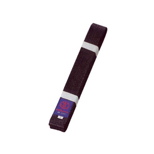 カラー：黒 柔道 武道 スポーツ 部活 柔術 九桜 クサクラ 初段〜5段（成年）向けです。【帯の選び方について】・柔道の場合通常の目安として腰囲（ウエスト）の2倍プラス90cm〜100cm位が適寸となります。帯の結び目から両端まで20cm程...