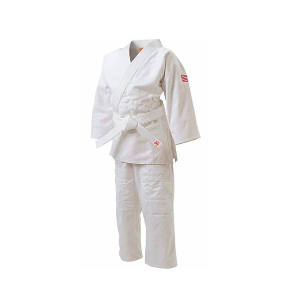 カラー：ホワイト 柔道着 さくら JUWE 柔道女子 初級者 学校正課 柔術 武術 九桜 クサクラ※L体は基本サイズより1サイズ幅広となっております。上衣：左肩ロゴピンク「S」刺繍入り。ズボン・帯：ブランドマーク付き。【道衣洗濯について】1...