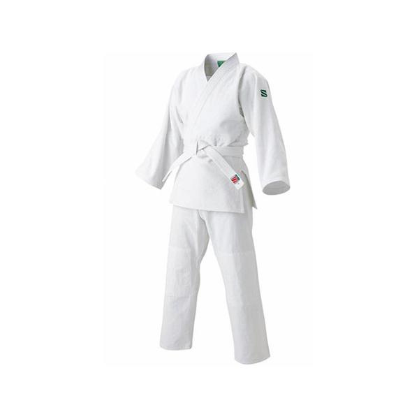 カラー：ホワイト 柔道着 初級者 学校正課 柔術 武術 九桜 クサクラ初心者より中級者まで幅広く愛されている「大和錦」ブランド柔道衣。「大和錦」の三大特徴1、ソフトで肌触りがよい。2、上衣前合わせがよい。3、生地にこしがあり、いつまでも型崩...