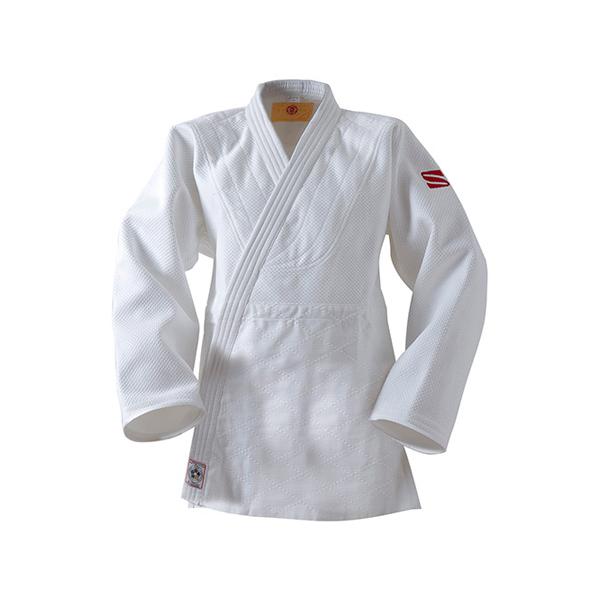 武道 柔道着 上着 全柔連認証 一般 警察関係 大学生 高校生 中学生 九桜 クサクラ ※Y体サイズ：身長に対して細身の方向け。防縮加工済柔道衣です。IJF主催国際大会、全柔連主催指定大会使用可。・えり4本縫。・ロゴ赤「S」刺しゅう入。・サ...