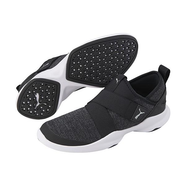 プーマ Puma レディース カジュアルスニーカー デアー Ac ブラック 02 スリッポン クロスベルト シューズ 軽量 ジュニア 靴 通勤通学 Esports Paypayモール店 通販 Paypayモール