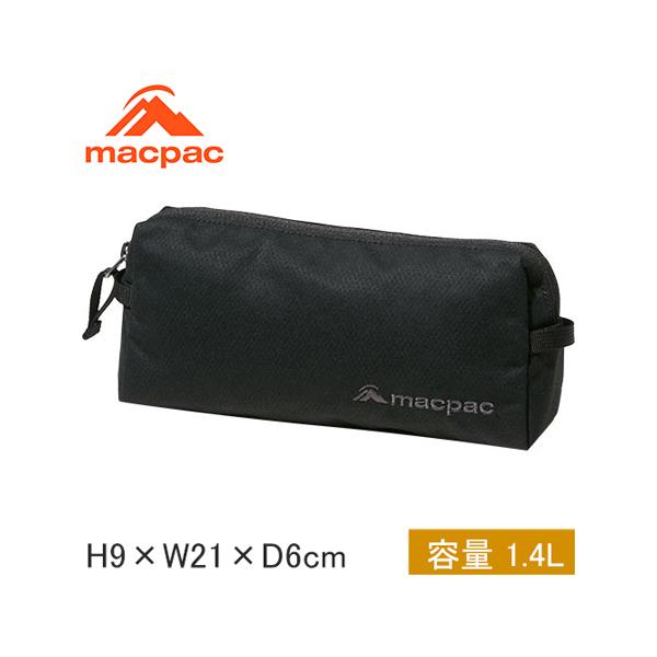 マックパック macpac ウォッシュバッグ 1.4L MM92101 K ブラック 秋冬モデル ポーチ 小物入れ アウトドア カジュアル おしゃれ