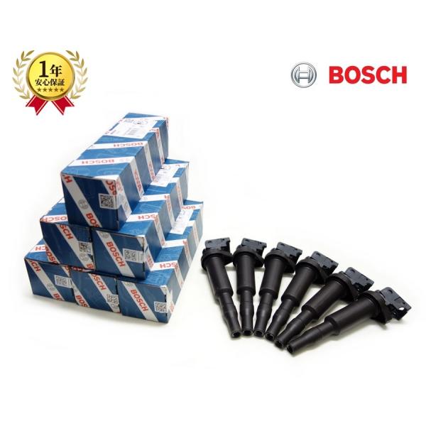 BMW F20 F21 F22 F23 F87 M2 F30 F31 F34 F80 M3イグニッションコイル 6本 セット 12138616153 / 12131712219 BOSCH製 新品 即納 純正OEM
