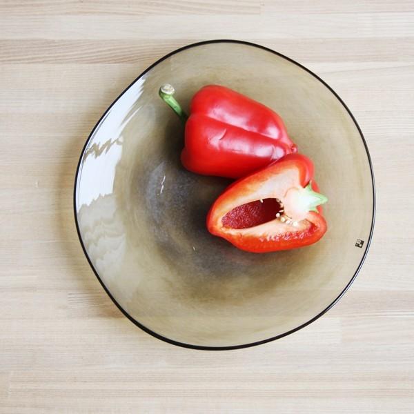 fresco kasumi plate ( M / browngreen ) �v���[�g �Җ썄 �����K���X i-31353