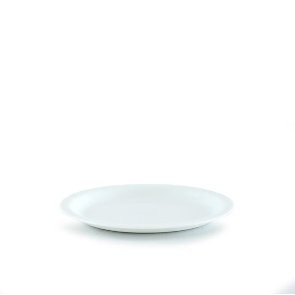 1616/ arita japan CMA Oval Flat 220 (White) H Lc C`NC`NA^ 26159