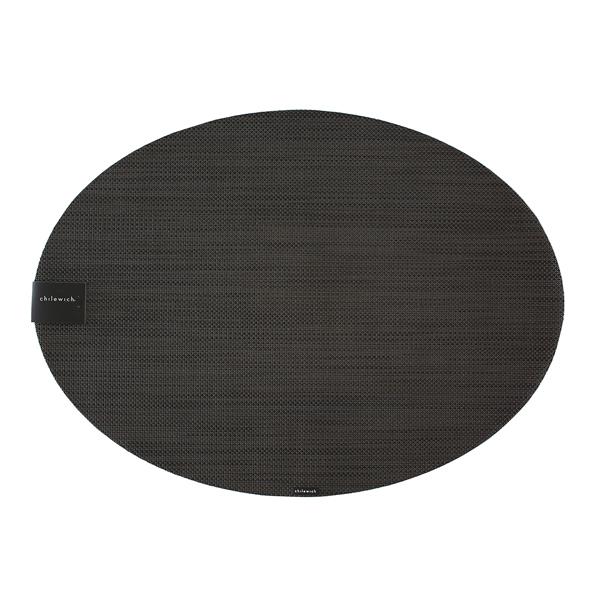 Chilewich チルウィッチ Mini Basketweave OVAL (009:Espresso) ランチョンマット i-36214