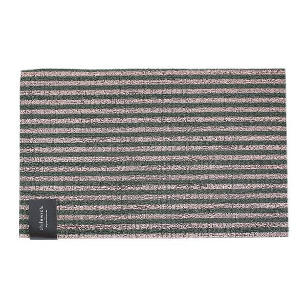 【chilewich】 チルウィッチ Breton Stripe DOORMAT 46×71cm (004:Malibu) 玄関マット i-36218