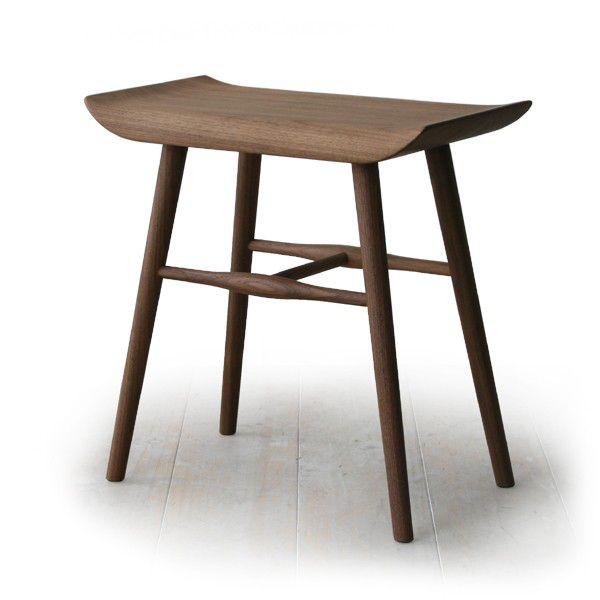 シキファニチア スツールテーブル サイドテーブル SIKI FURNITURE スツールテーブル サイドテーブル 無垢材 ウォールナット オーク