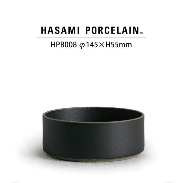 【HASAMI PORCELAIN】ボウル HPB008 (φ14.5cm ブラック) 食器 波佐見焼 ハサミポーセリン 33542