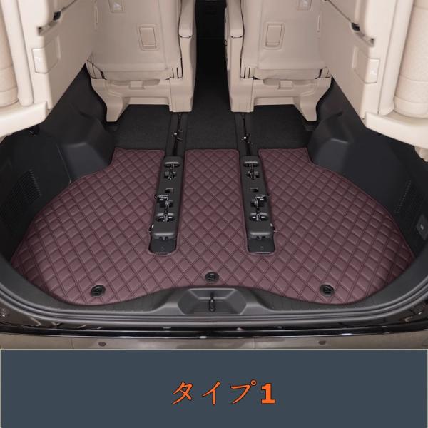 レクサス LM300h/LM500h 用 トランクマット メインマット 1枚 6色選択可能  98044