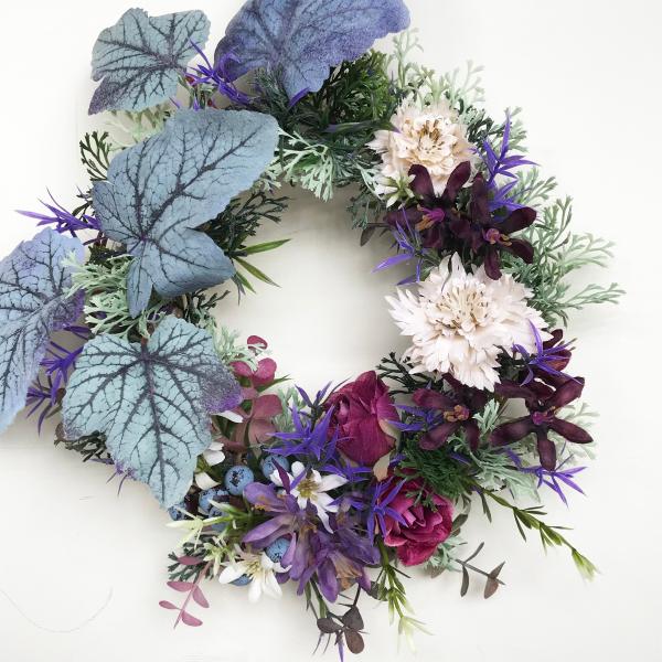 ＊限定＊ 秋色エクリュ❁⃘レースリースꯁꯧ オーバル型♡ハンドメイドリース。:°ஐ 限定＊ 秋色エクリュ❁⃘レースリースꯁꯧ オーバル型