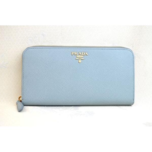 プラダ 長財布 日本未発売 Prada 1ml506 2d93 F0d3o ラウンドファスナー サフィアーノ カーフレザー Portafoglio Lampo Lago 水色 Buyee 日本代购平台 产品购物网站大全 Buyee一站式代购 Bot Online