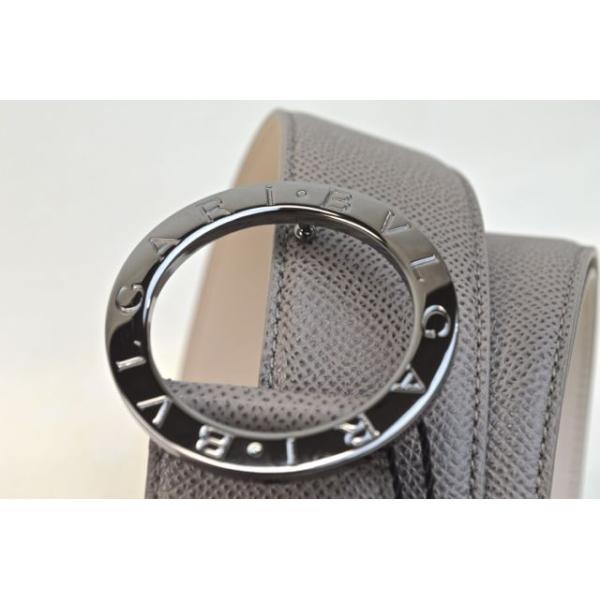 BVLGARI ブルガリ ベルト 37891 CLASSICO ROUND CURVED MAN BELT
