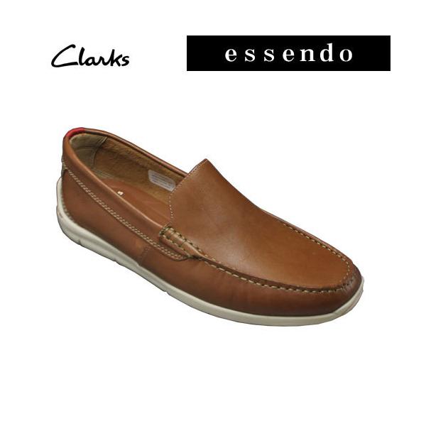 クラークス カジュアルシューズ スリッポン 527e タン Clarks メンズ 靴 Cl527e Tan Essendo 通販 Yahoo ショッピング
