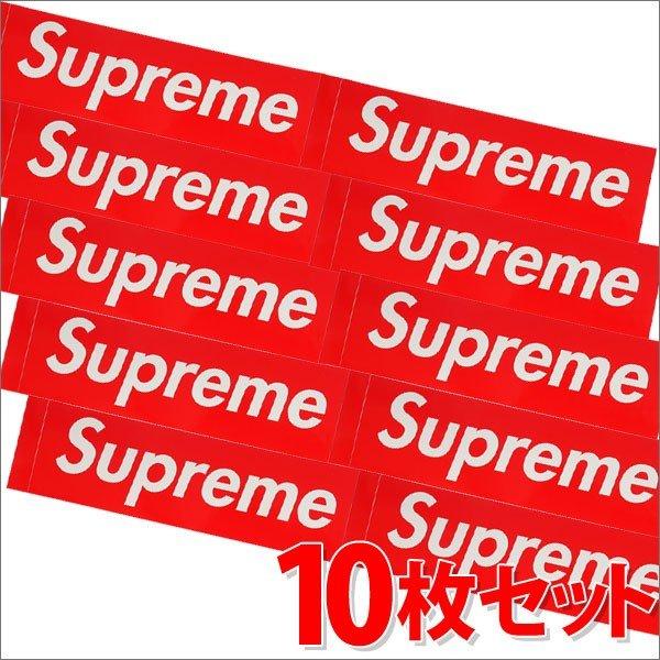 Supreme デッキテープ ステッカー グリップテープ ボックスロゴ 赤 Supreme 新品 シュプリーム SUPREME Box Logo Sticker 3枚セット