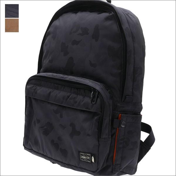 A BATHING APE (エイプ) PORTER ABC POLYESTER JACQUARD DAY PACK (バックパック)  1D33-182-909 276-000254-011-【新品】(グッズ)